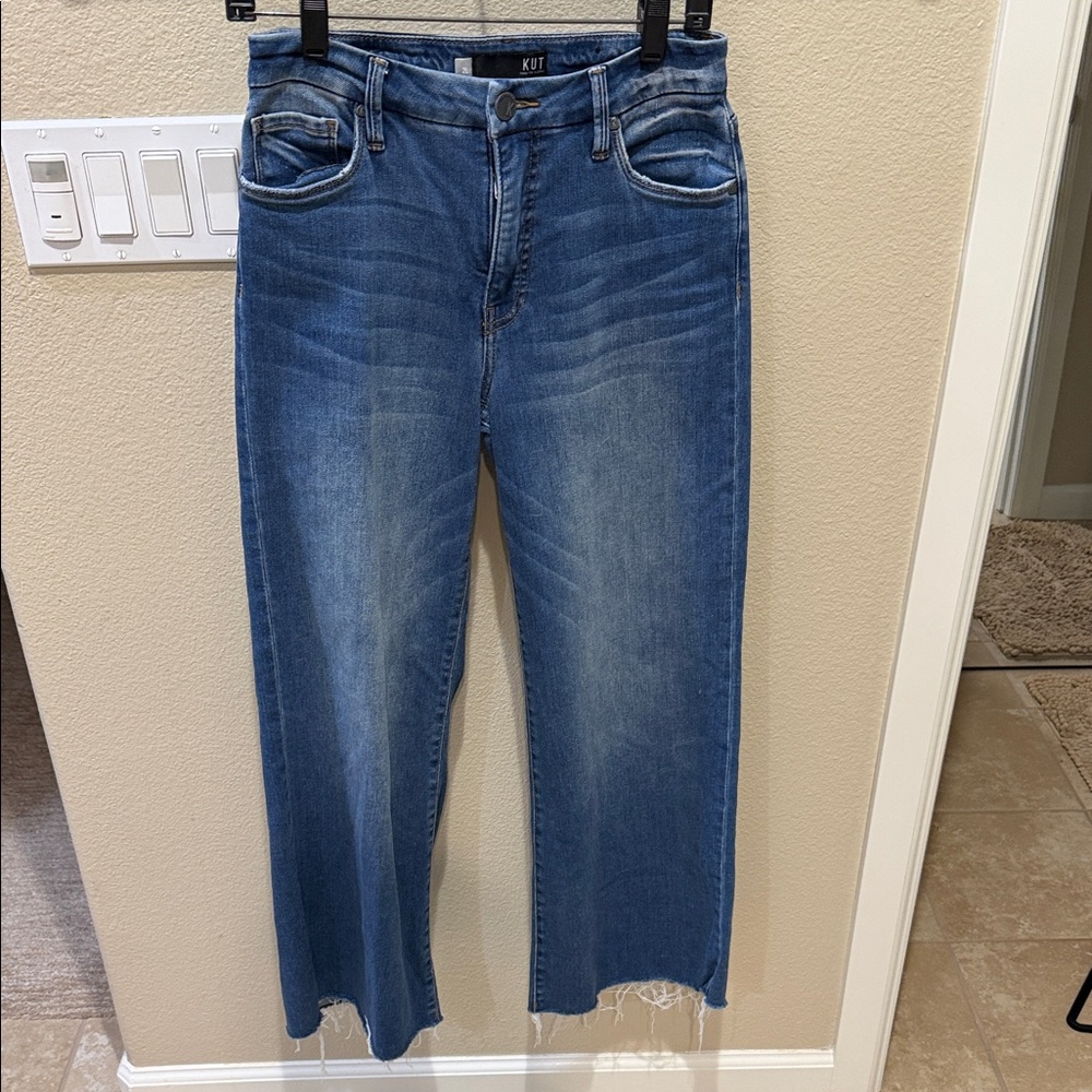 Kut from the Kloth Flare Jeans in Classic Blue